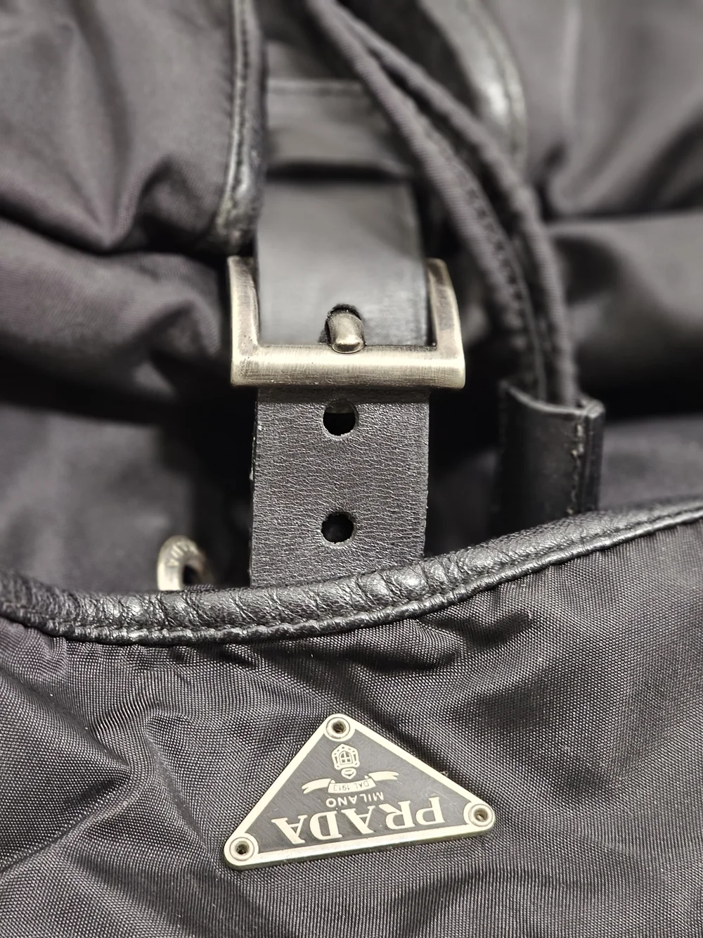 Prada Vela Sport Nero Backpack BZ001 with Autehticity Card/Retail Tag & Dust Bag - Picture 13 of 16